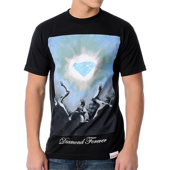 Zumiez Shirts Diamond Supply Co Graphic Tee Small Poshmark